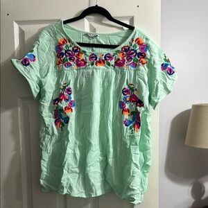 Seafoam Green Women’s Top